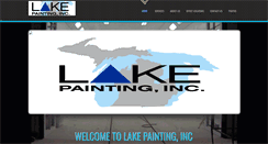 Desktop Screenshot of lakepaintinginc.com