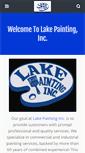 Mobile Screenshot of lakepaintinginc.com